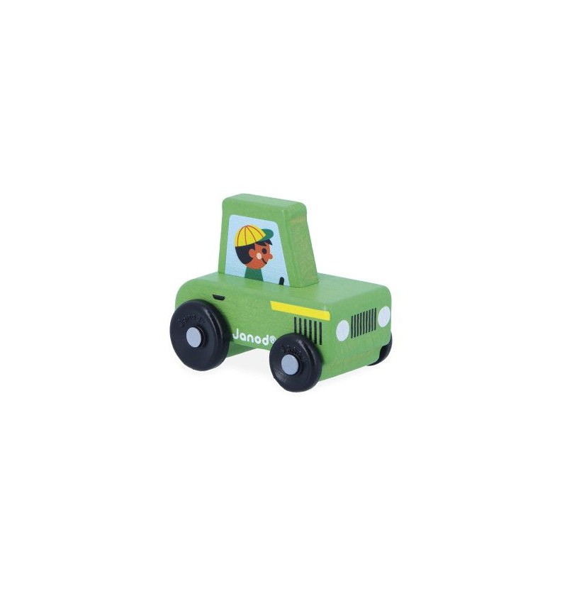 Petite voiture en bois -...