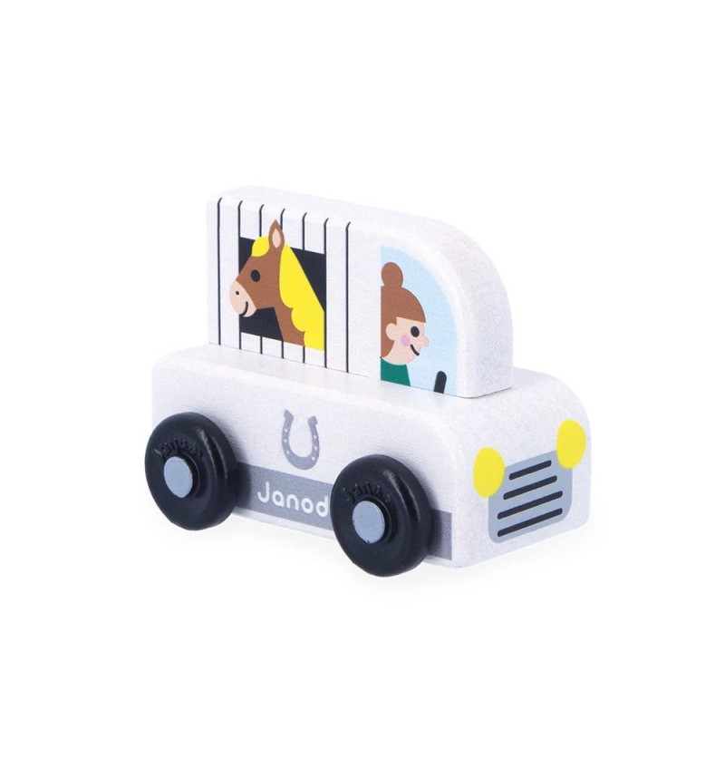 Petite voiture en bois -...