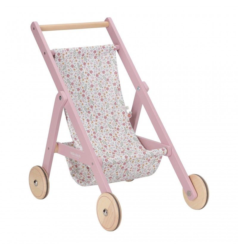 Poussette en bois pour...