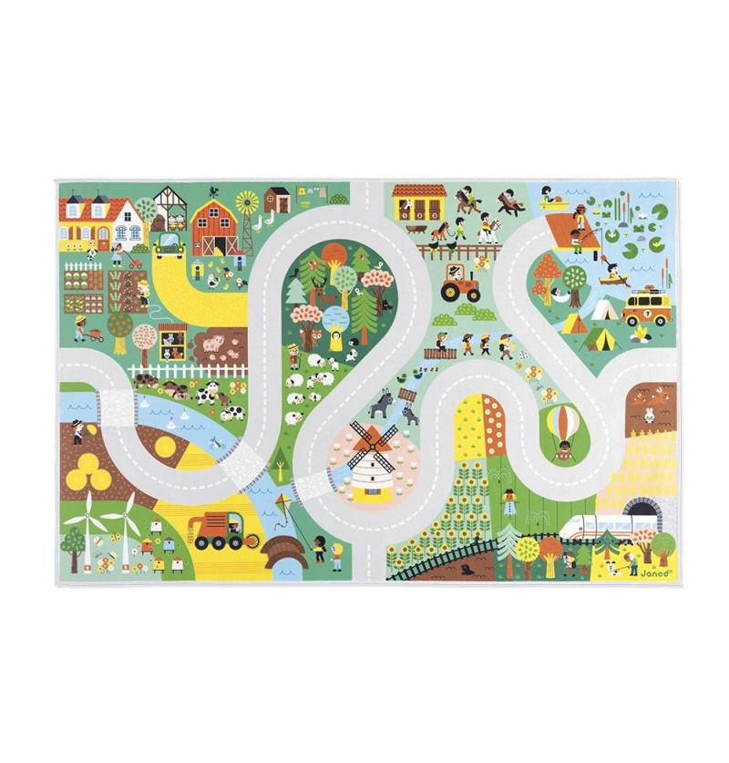 Tapis de jeu avec circuit...