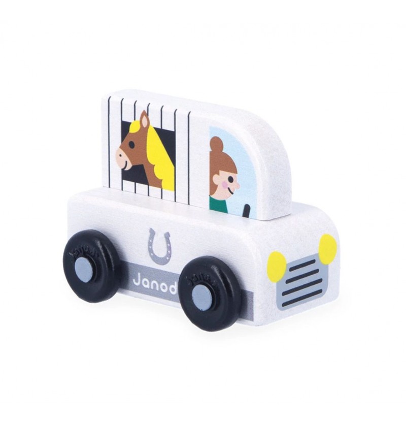 Petite voiture en bois -...