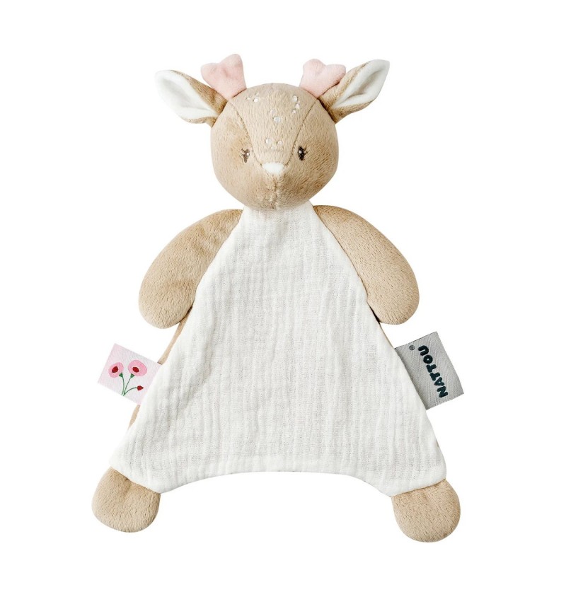 Doudou mini éléphant Sable...