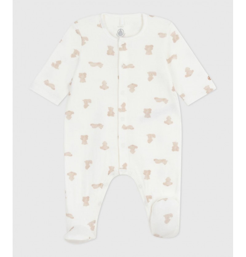 Pyjama coton ours Petit Bateau