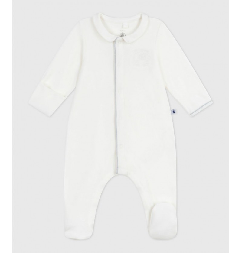 Pyjama en velours blanc...