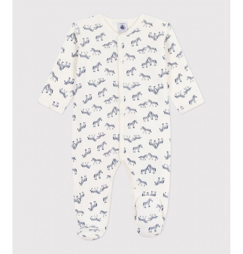 Pyjama en velours zèbre...
