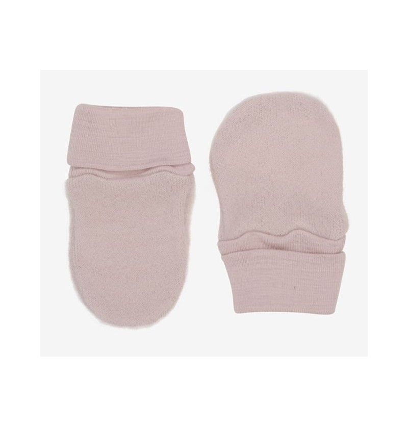 Moufles en laine Beige Celavi