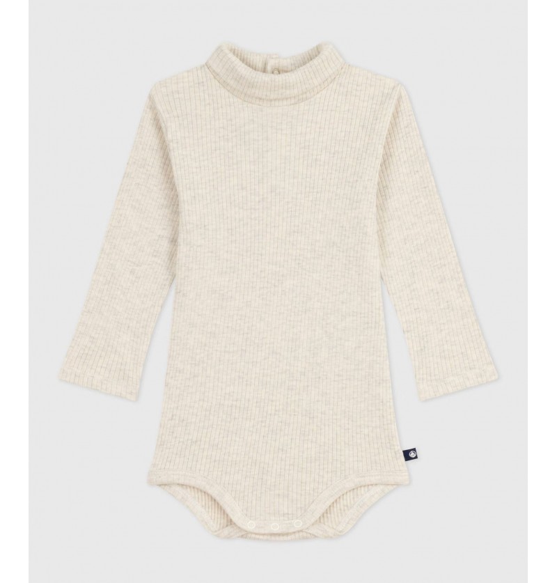 Body col roulé Beige Petit...