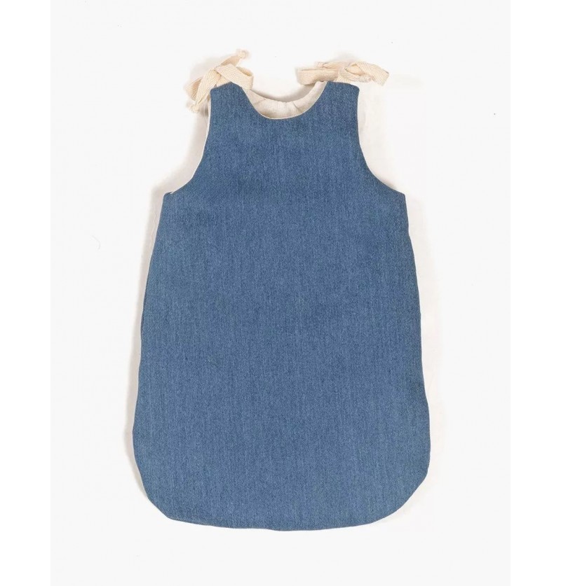 Turbulette en jean bleu...