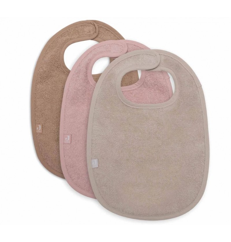 Lot de 3 bavoirs en éponge...