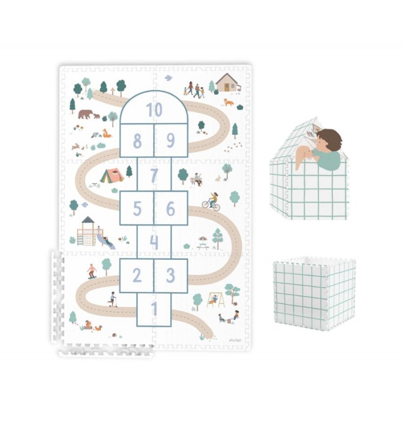 Tapis en mousse Marelle...