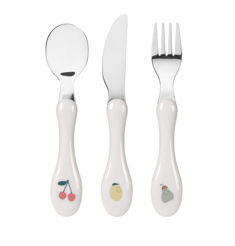 Lot de 3 couverts en inox...