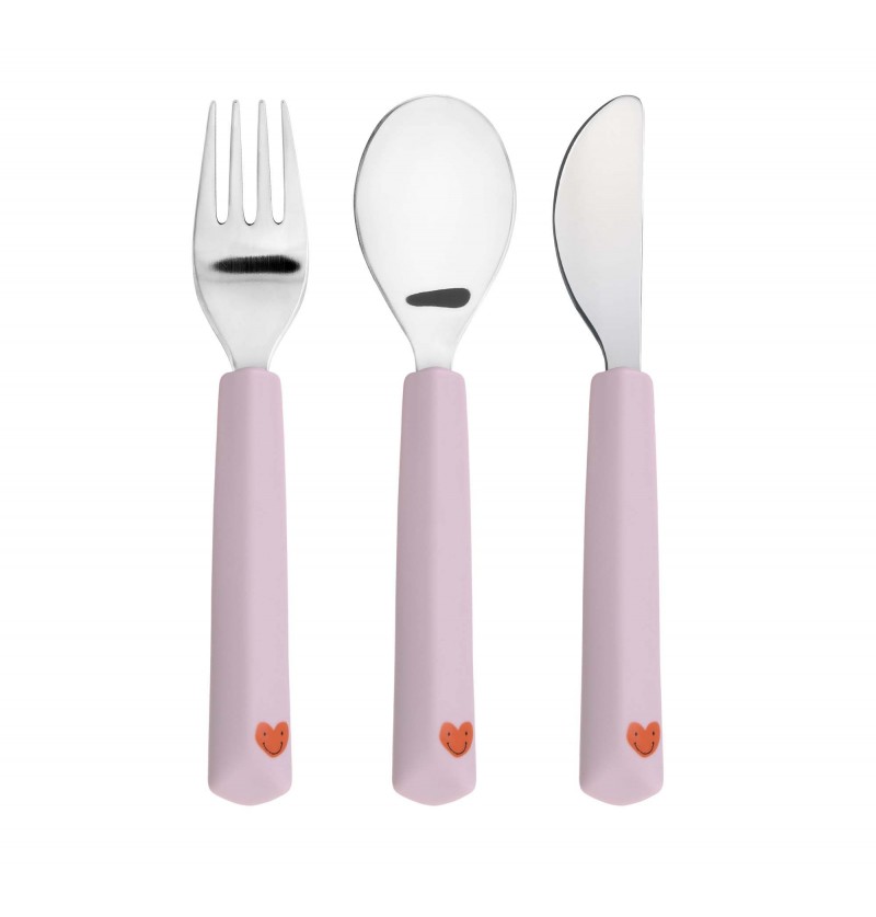 Lot de 3 couverts en inox...