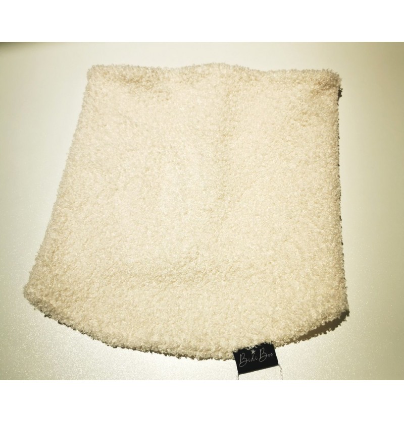Snood bouclette écru Bidi Boo