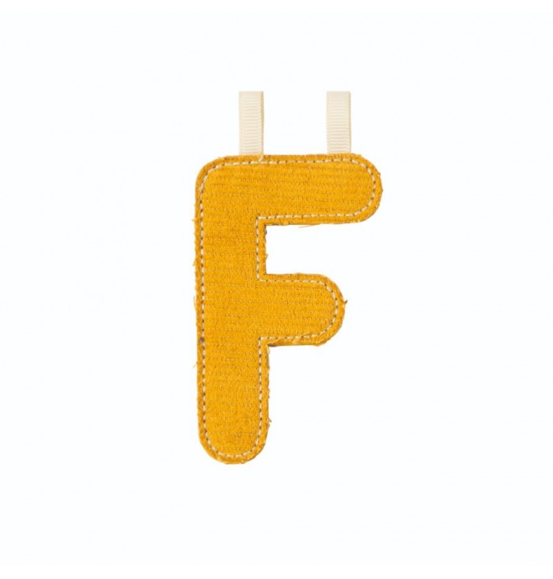 Lettre en tissu F...