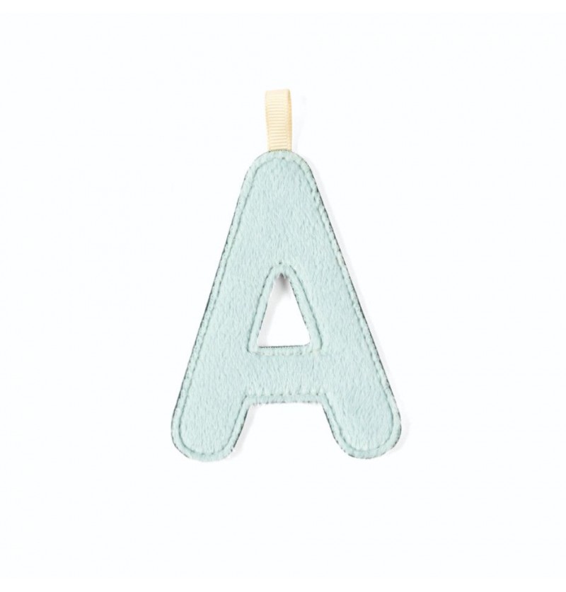 Lettre en tissu A...
