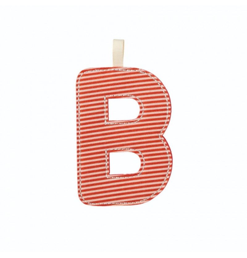 Lettre en tissu B...