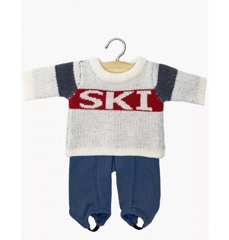 Ensemble "Ski" en tricot...