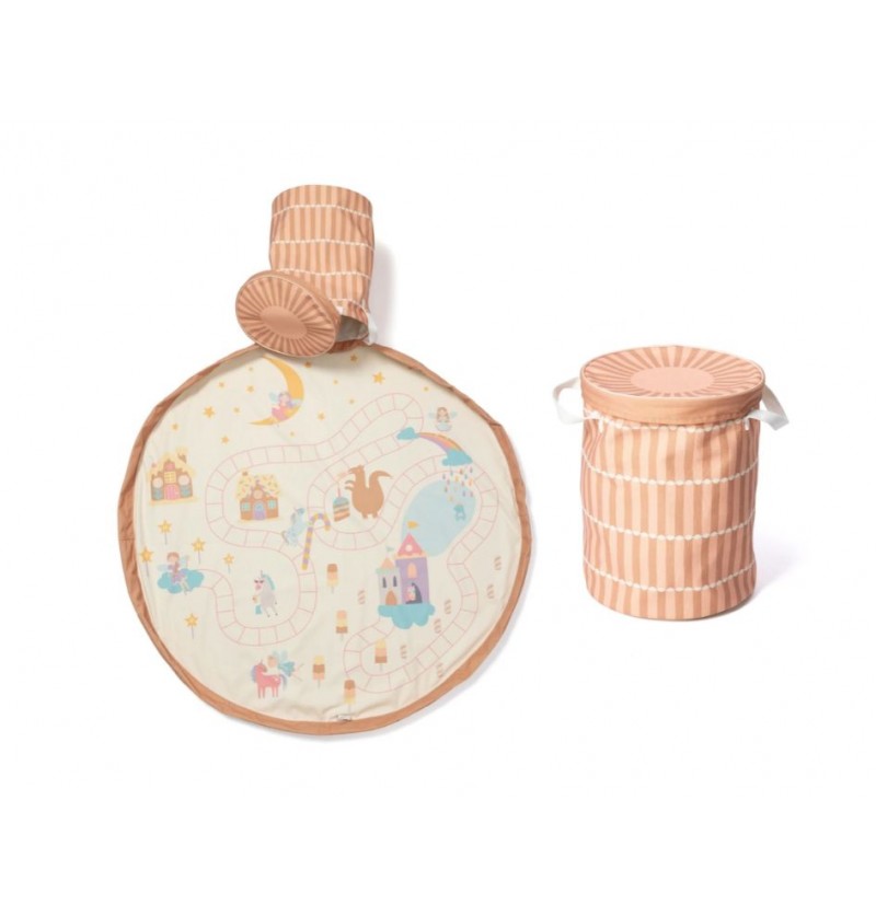 Tapis de jeu + panier à...