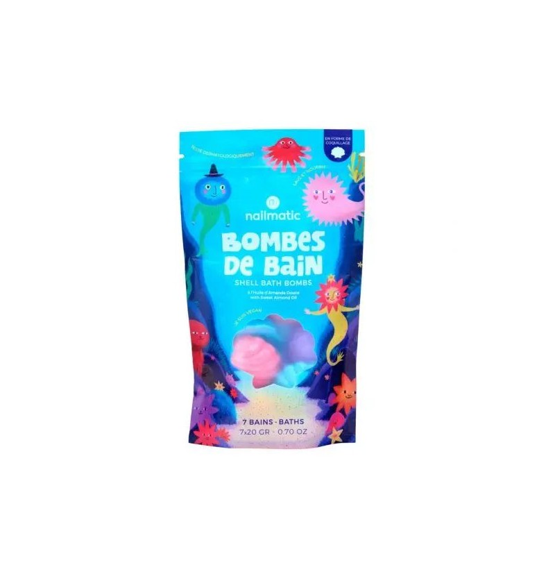 Bombes de bain coquillage...
