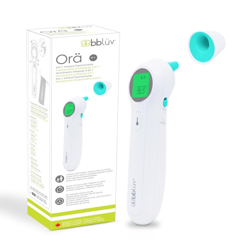 Thermomètre infrarouge 5 en...