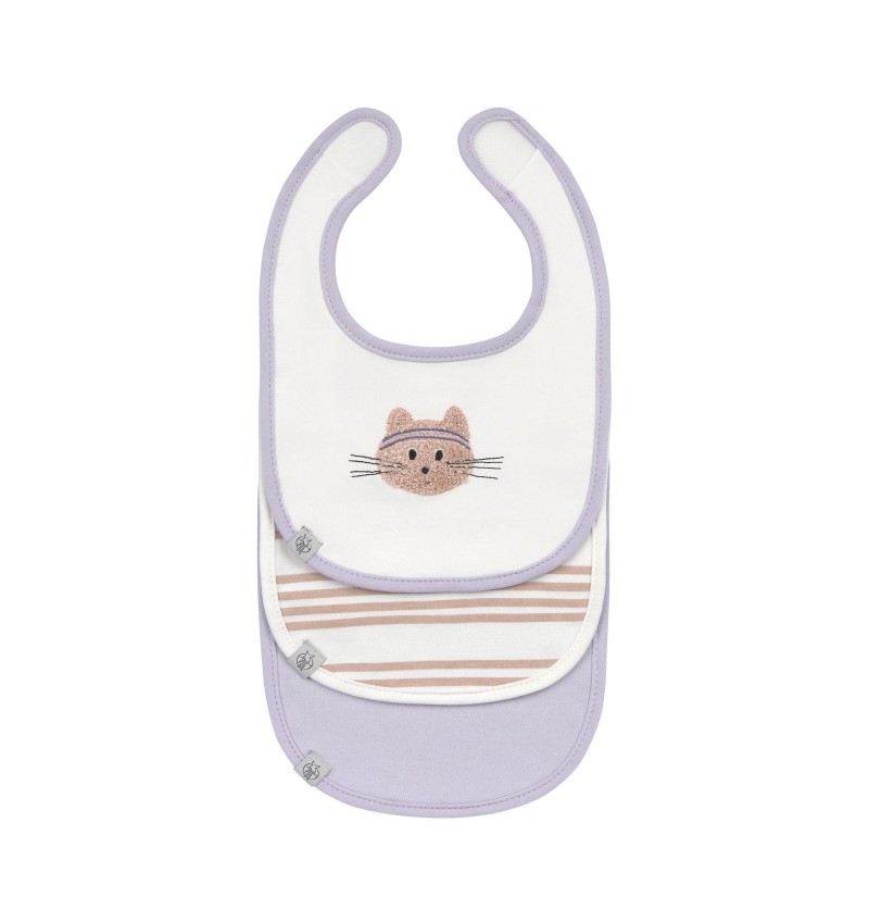 Lot de 3 bavoirs naissance...