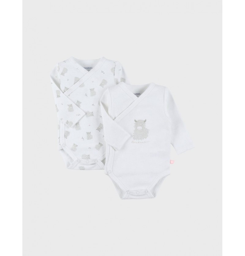 Lot de 2 Bodys croisés...