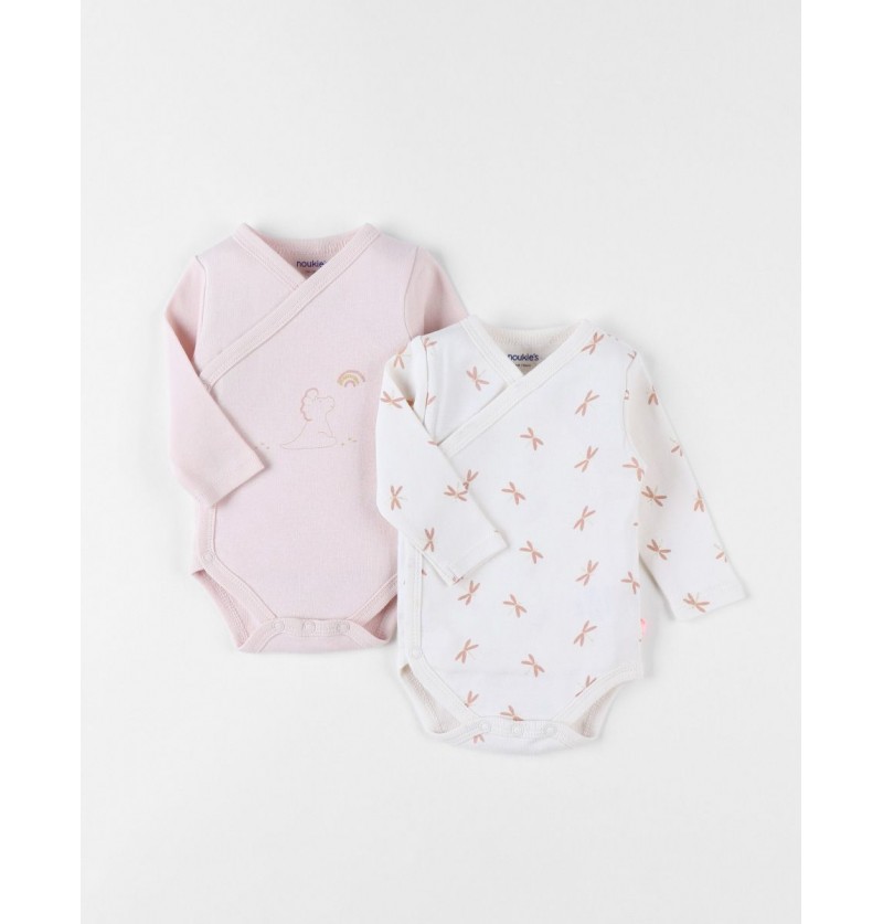 Lot de 2 Bodys croisés...