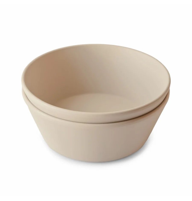 Lot de 2 Bol Rond Vanille...