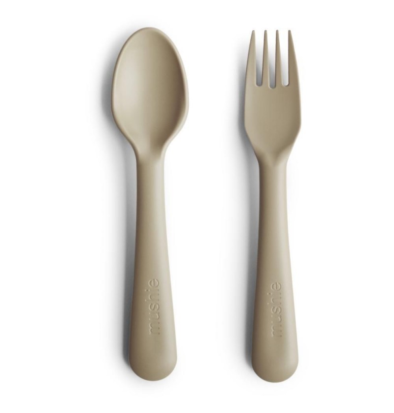 Couverts vanille Mushie