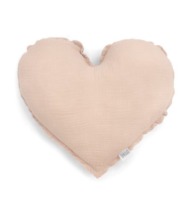 Coussin Coeur Nude Babyshower