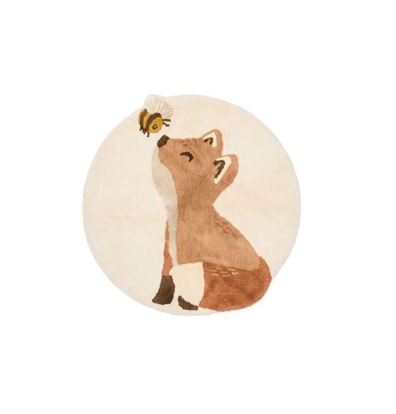 Tapis de sol renard beige...