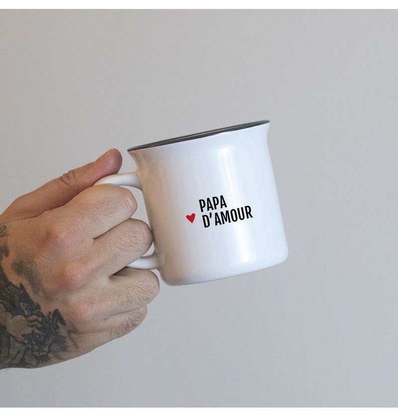 Mug "Papa d'amour" Bibiche...