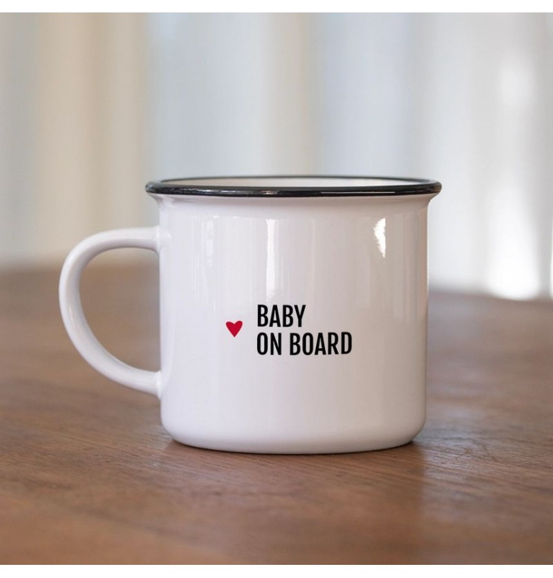 Mug "Baby on board" Bibiche...