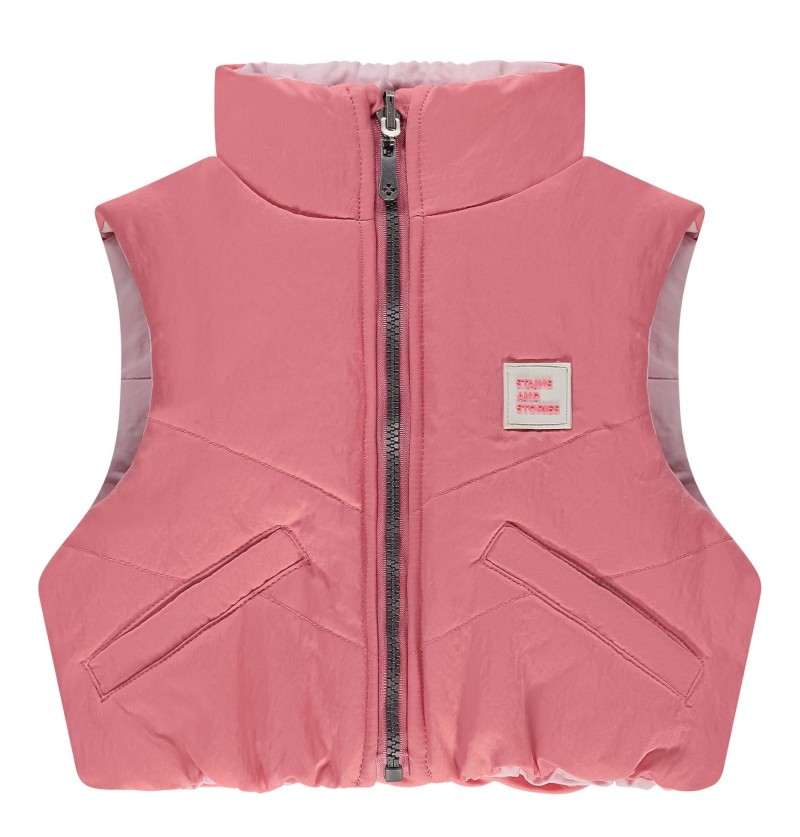 Gilet sans manches Rose...