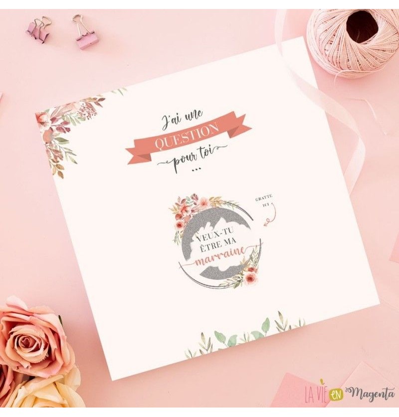 Carte à gratter Demande...