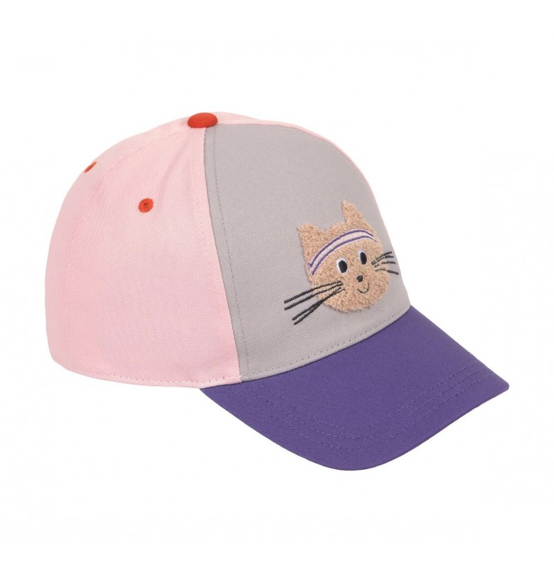 Casquette Chat Rose Lassig