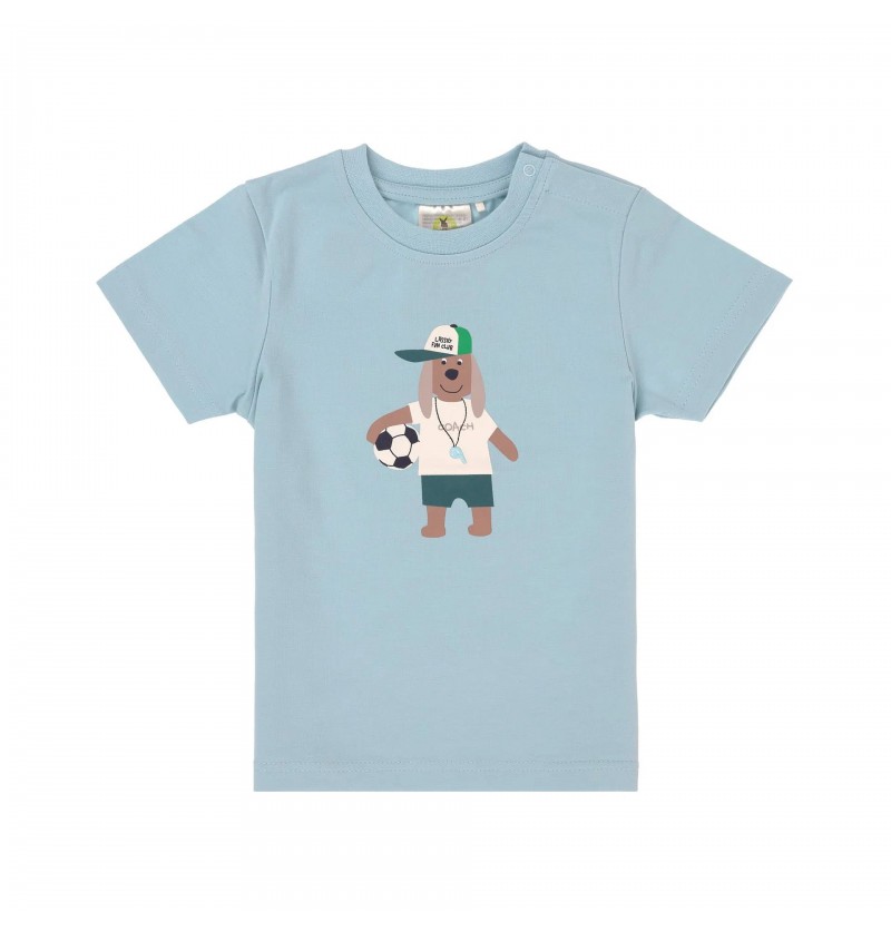 T shirt Chien bleu Lassig