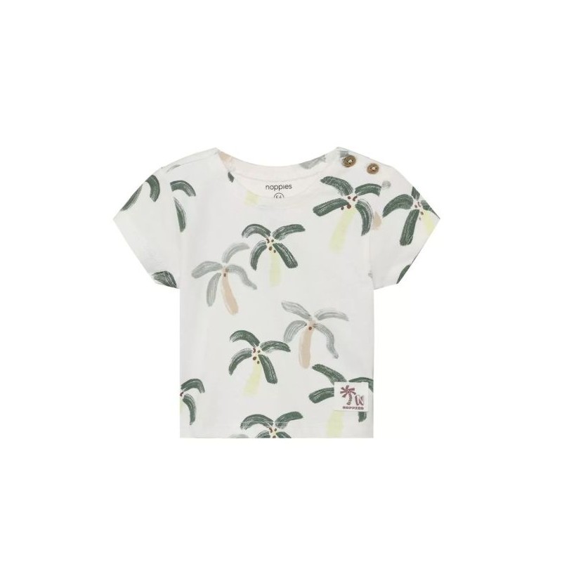 T shirt Egret Palmier Noppies