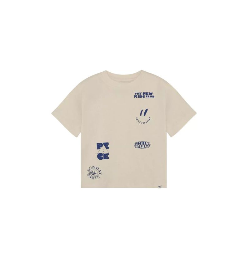 T shirt Bone white Noppies