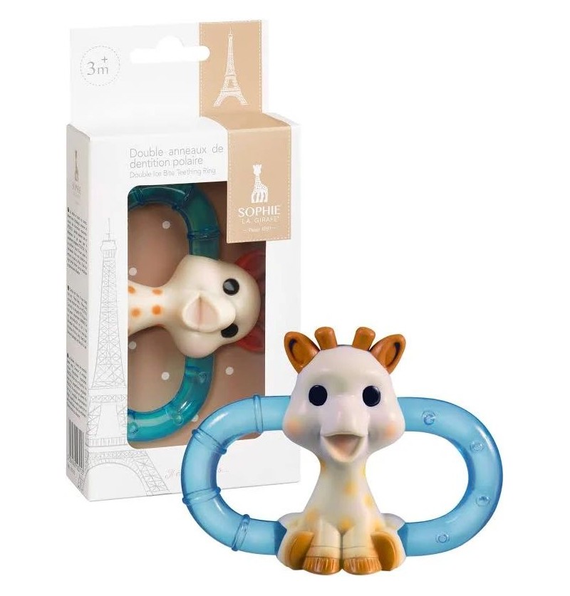 Anneau de dentition double...