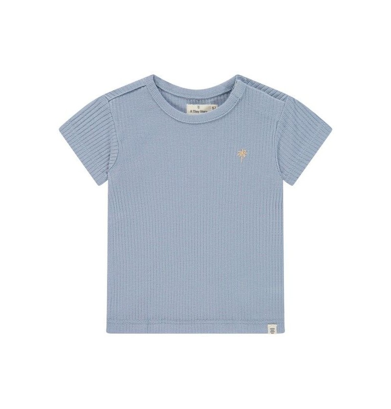 T-shirt Light Blue A Tiny...