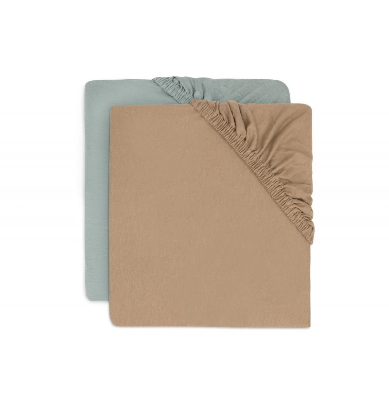 Lot de 2 draps-housse...