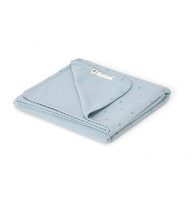 Couverture de berceau  Bleu...