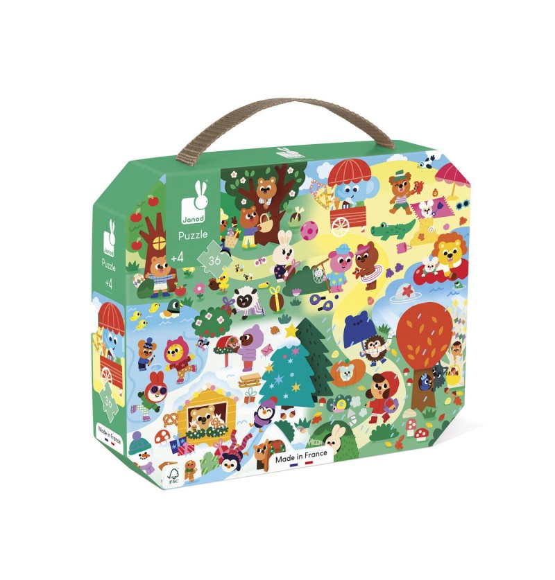 Puzzle - Les 4 saisons 36...