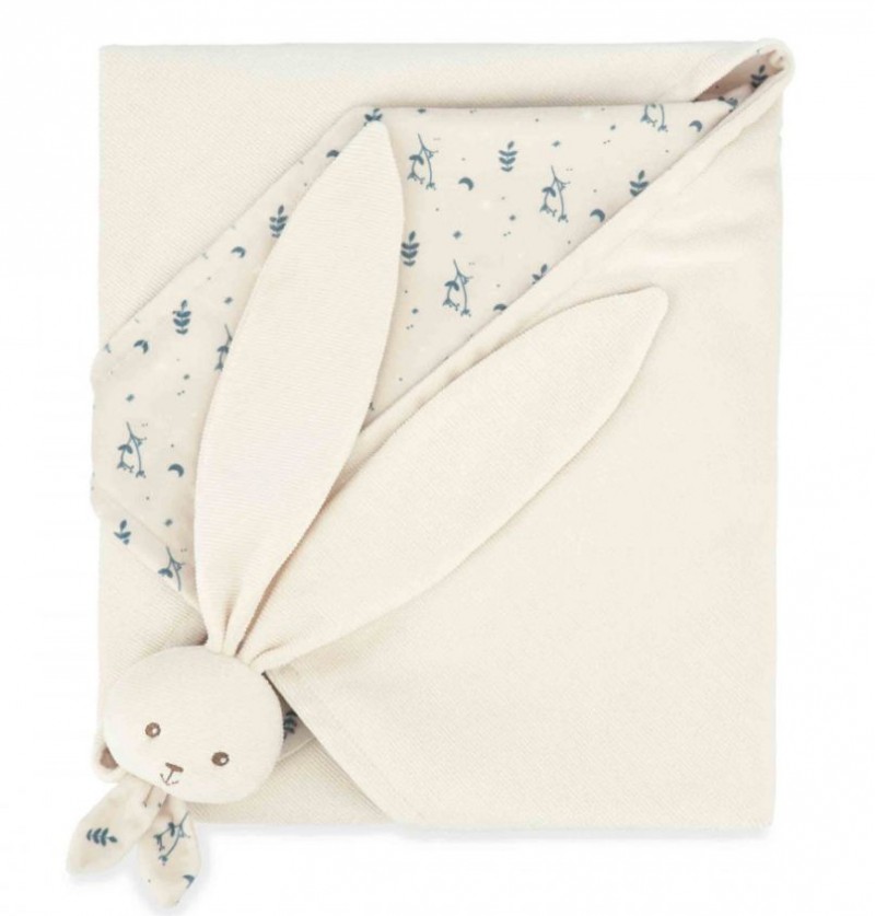 Couverture doudou lapin...