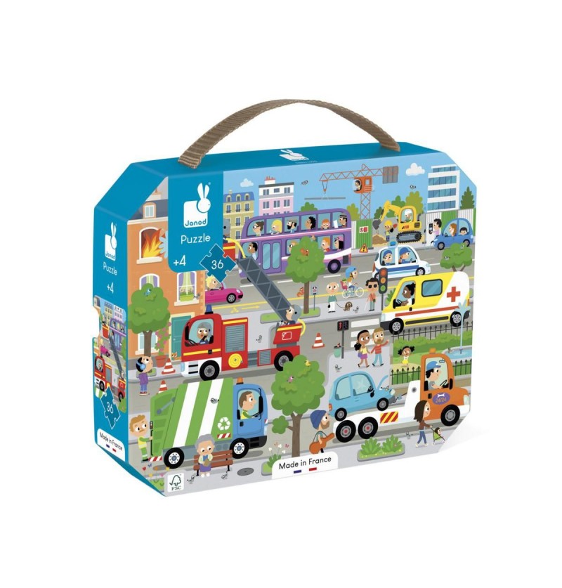 Puzzle - City 36 pièces Janod