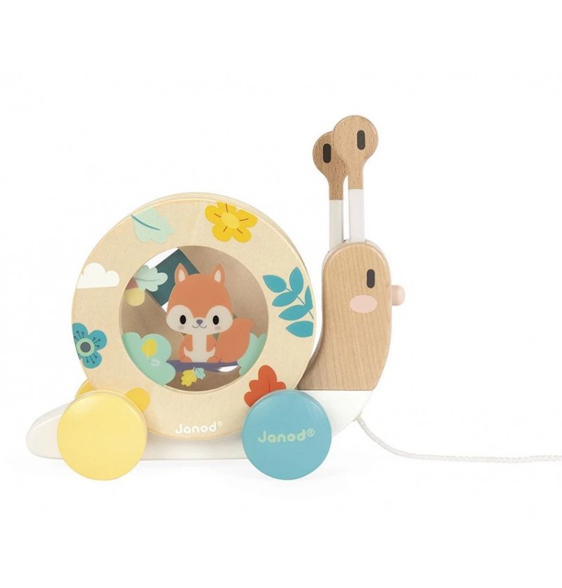 Jeu en bois - Escargot à...