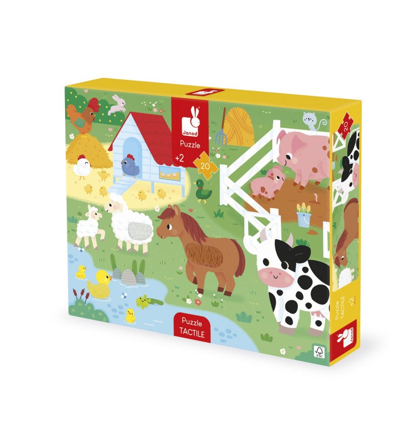 Puzzle tactile - La Ferme...