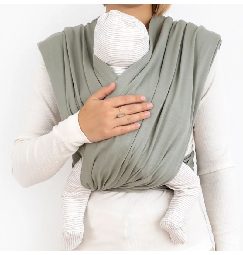 Porte bébé duo Kaki Bemini