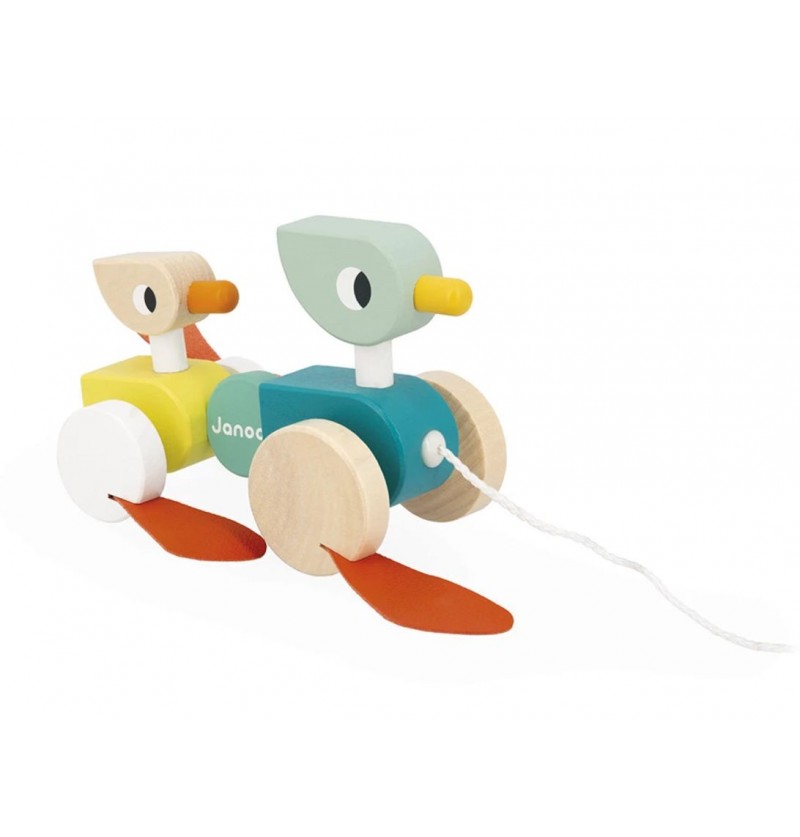 Jeu d'éveil en bois -...